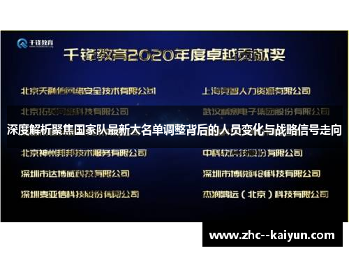 深度解析聚焦国家队最新大名单调整背后的人员变化与战略信号走向
